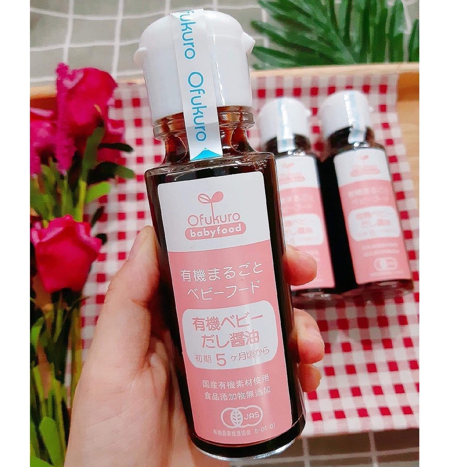 Nước tương Ofukuro Nhật tách muối 100ml (Date 2023)