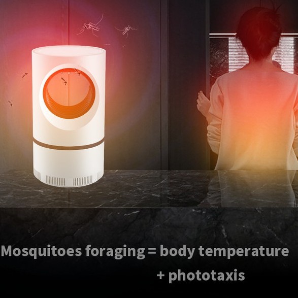 [An Toàn] Đèn Bắt  Muỗi,Led Hình Trụ, Cắm Cổng  USB Thông Minh Thế Hệ Mới Ánh Sáng Sinh Học Xiaomi-BoGuan BG-360