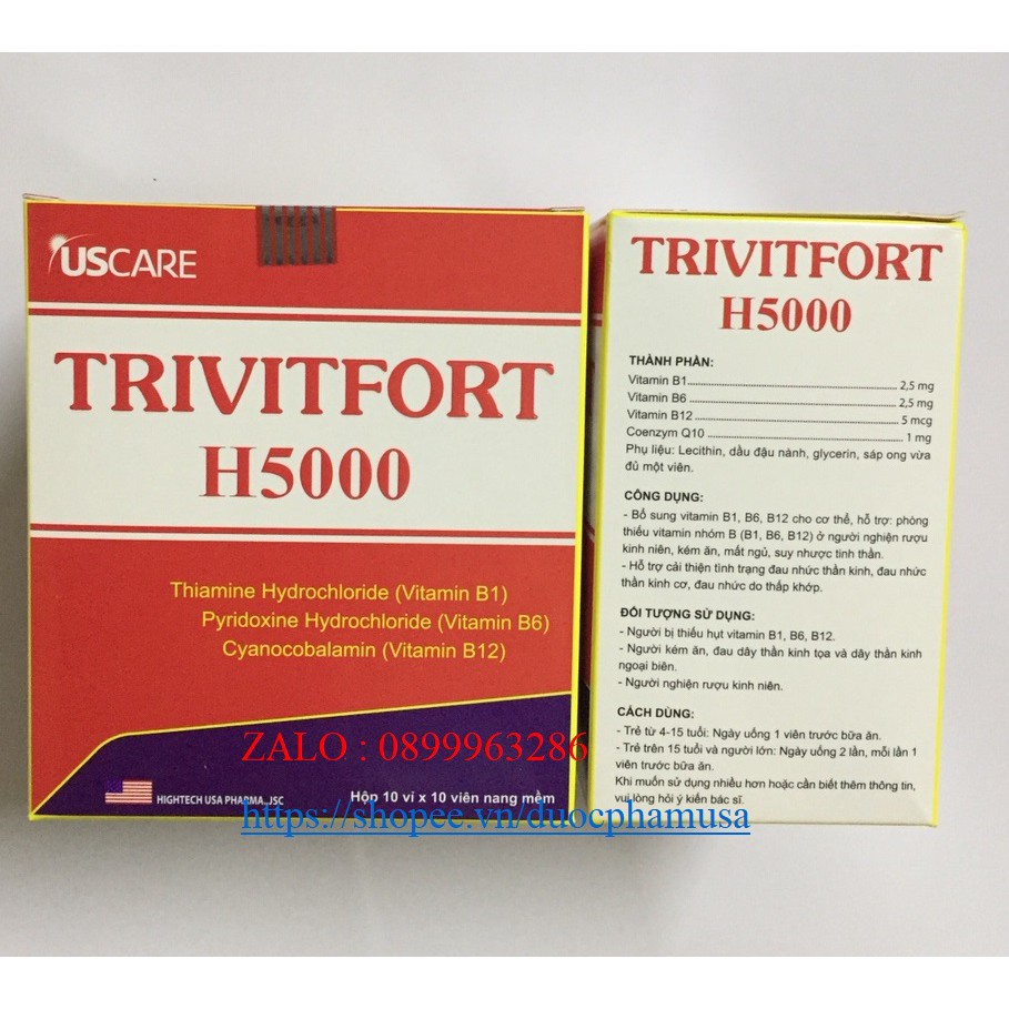 3b tổng hợp ( Trivitfort H5000 )