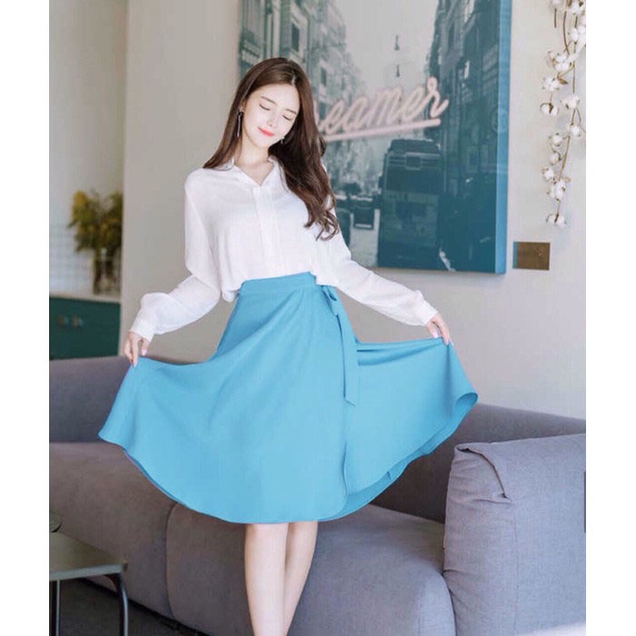 ❣️FREESHIP❣️Chân Váy Thắt Nơ Ruby