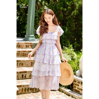 TIELA Đầm váy hoa xếp tầng-Rosie Dress