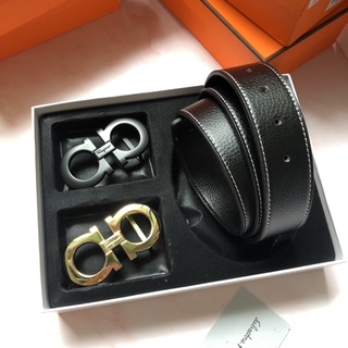 SET BỘ THẮT LƯNG DA NAM CAO CẤP DÂY LƯNG DÂY NỊT HM 2 MẶT HÌNH ĐẸP SANG TRỌNG