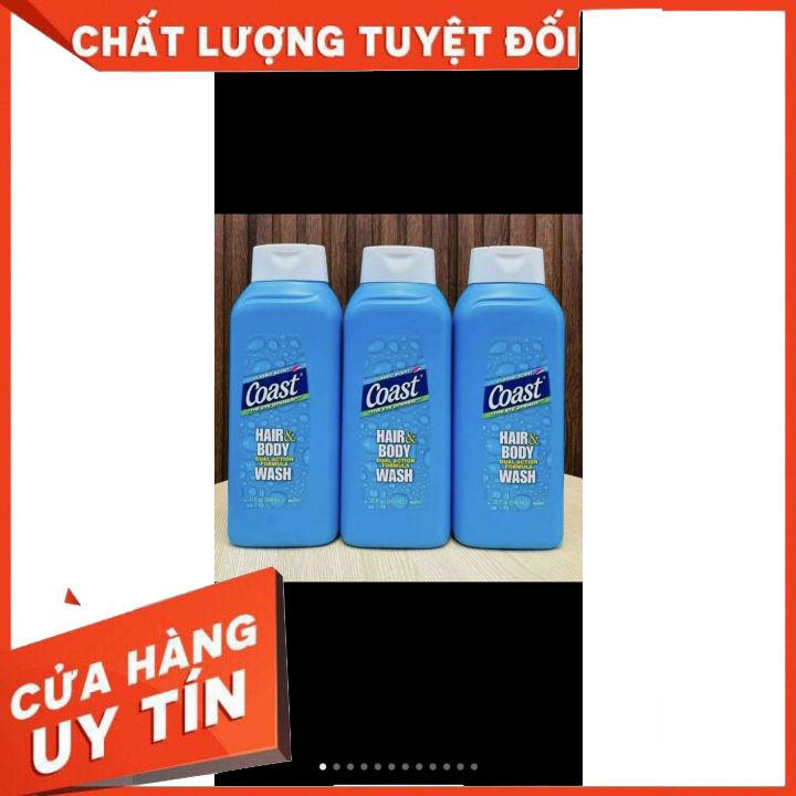 [ HÀNG NHẬP KHẨU] TẮM GỘI TOÀN THÂN COAST 946ML MỸ - Hair &amp; Body Wash - DÀNH CHO CẢ NAM LẪN NỮ - DIỆT TRỪ VI KHUẨN