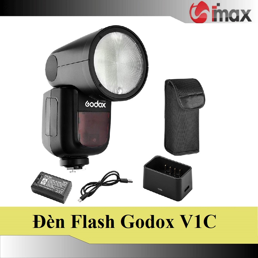 Đèn Flash Godox V1C dùng cho Canon, Hàng chính hãng