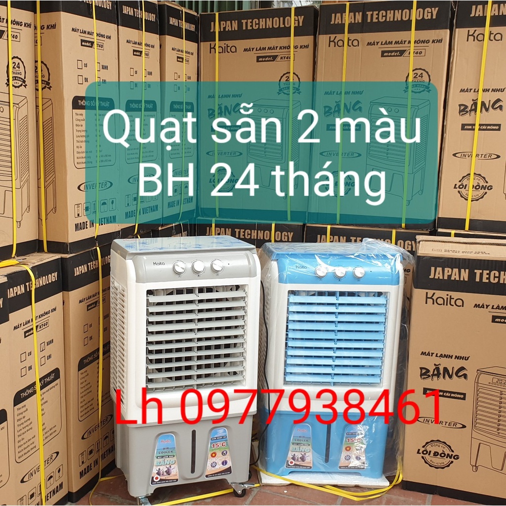 Quạt điều hoà hơi nước 45L chính hãng Kaita, Quạt hơi nước phun sương tạo ẩm tự động cao cấp