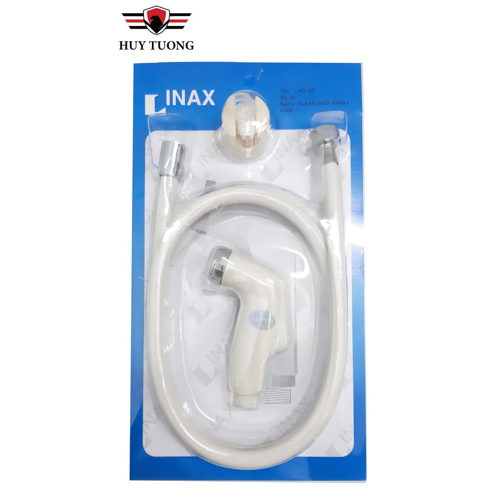 Vòi xịt vệ sinh cầm tay inox cao cấp, bộ vòi xịt chính hãng ( Naki - InoxSUS - WaterTec - Inax - Javal ) - Huy Tưởng