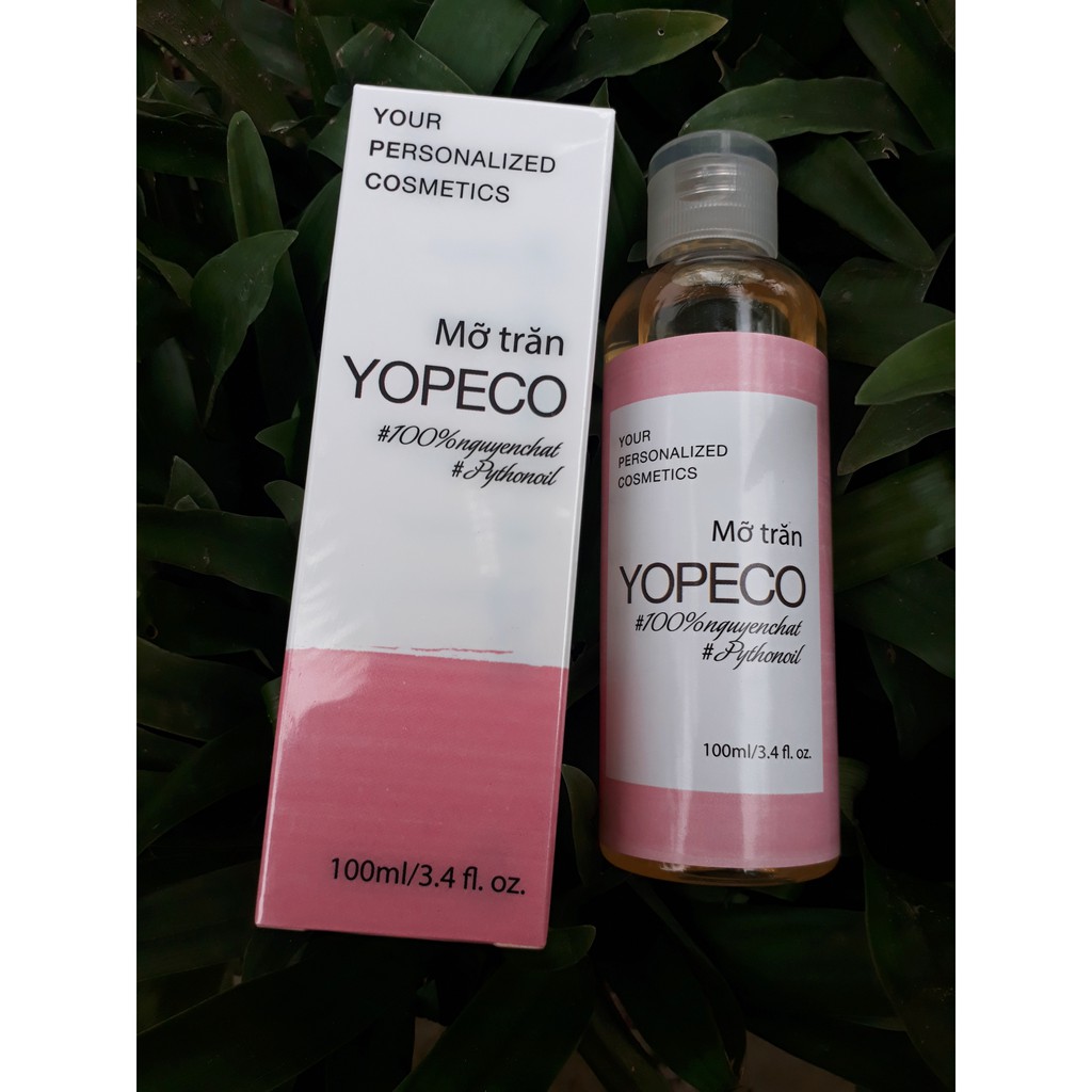 Combo Mỡ trăn Yopeco và Cám Gạo Cà Phê - tặng 1 Băng đô tai mèo xinh xắn