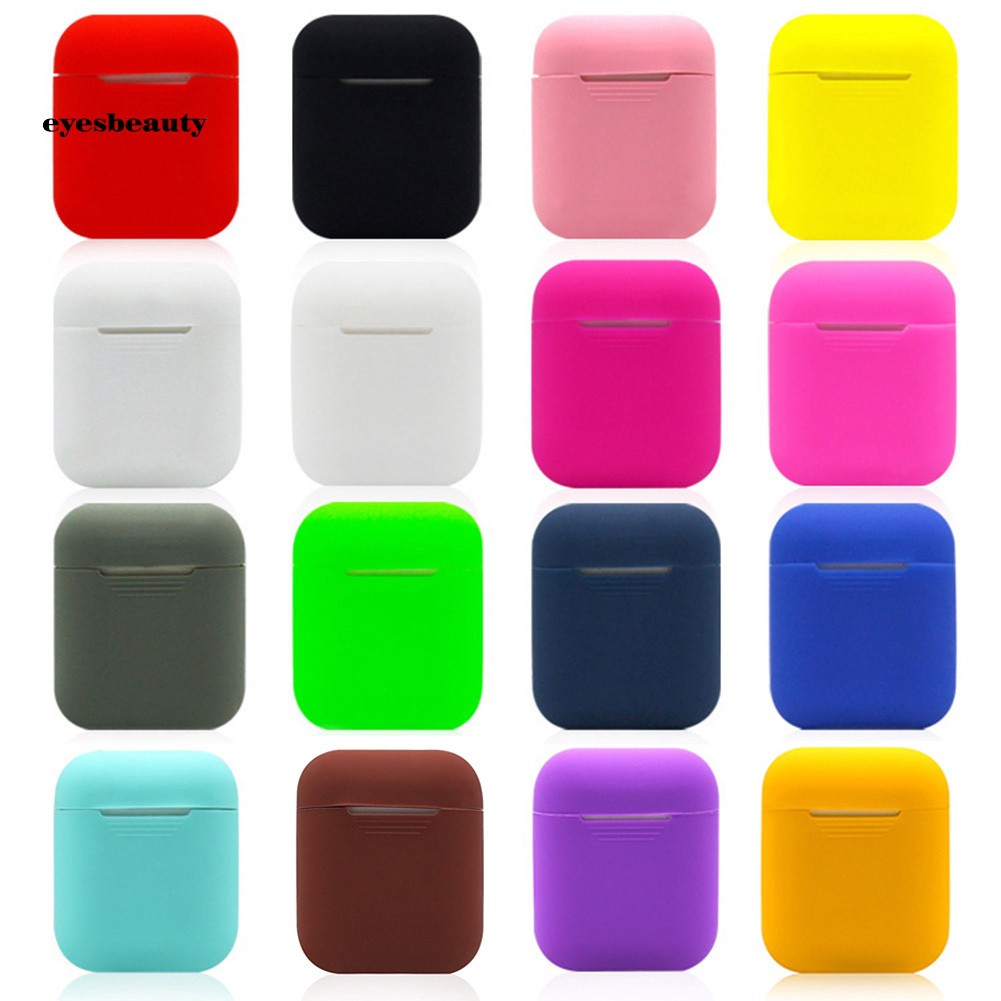 Vỏ bảo vệ hộp tai nghe không dây từ silicon dành cho Apple Airpods | BigBuy360 - bigbuy360.vn