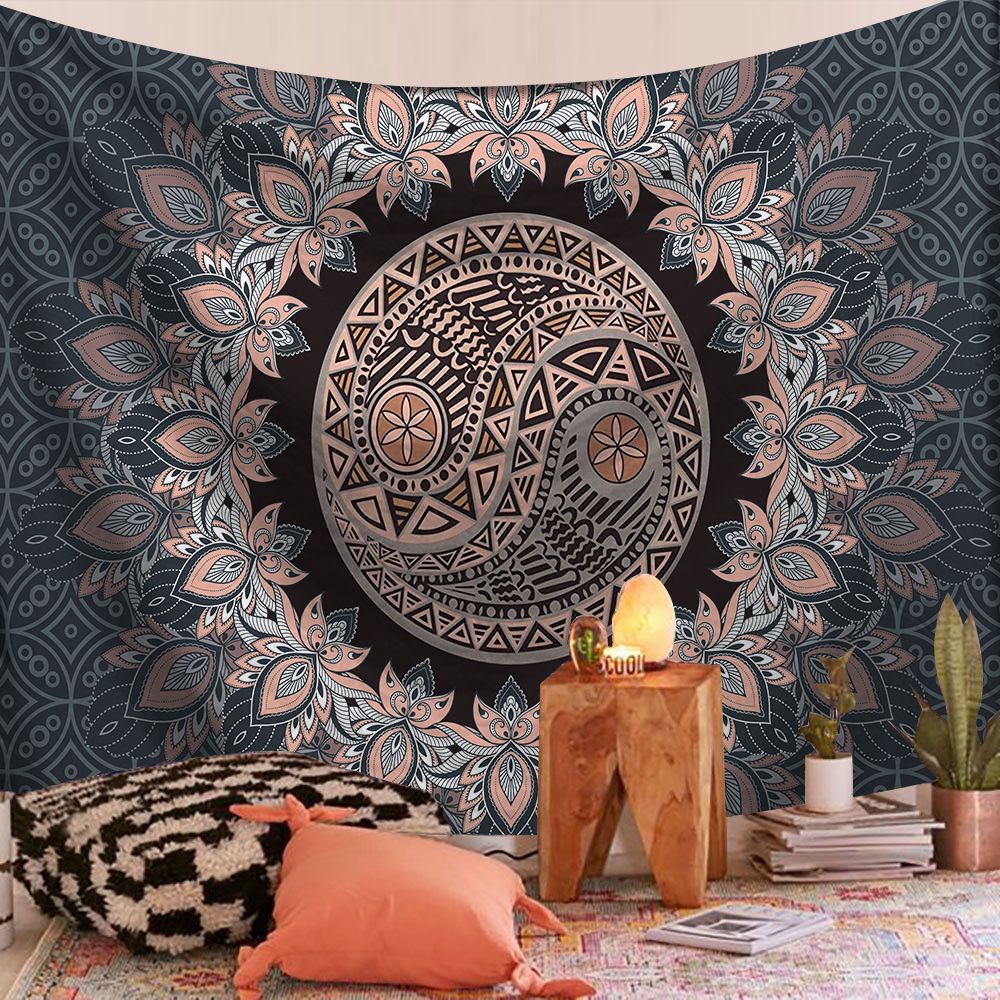 Thảm Treo Tường Họa Tiết Mandala Phong Cách Bohemian
