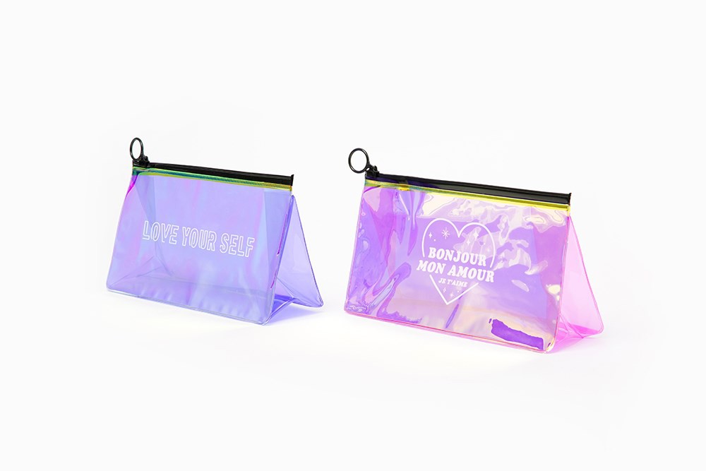 Túi Đựng Viết ARTBOX Hàn Quốc Có Dây Kéo Love Your Self Thời Trang