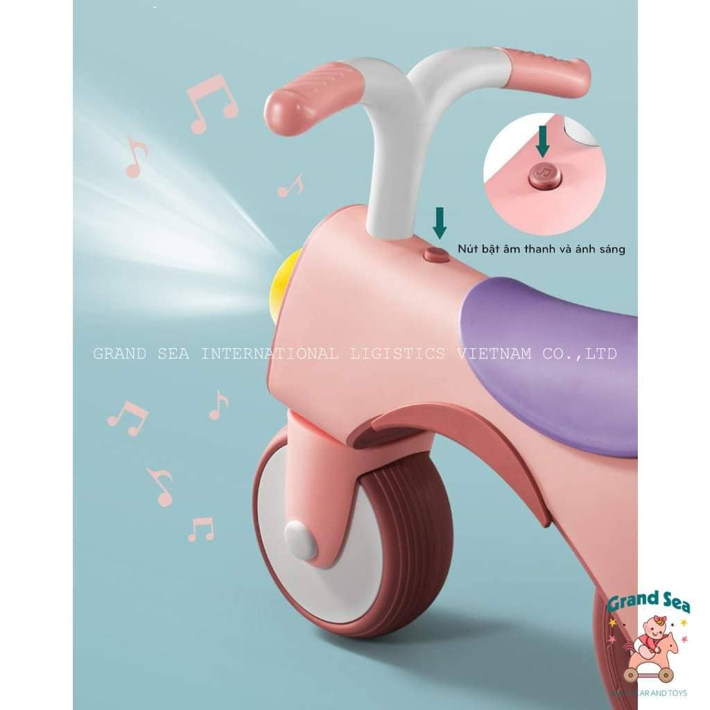 XE CHÒI ĐÈN CAO CẤP CHO BÉ