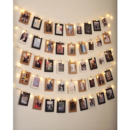 Kẹp Gỗ Trang Trí SET 50 CÁI