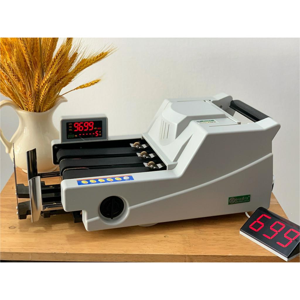 Máy Đếm Tiền Nhật Bản OUDIS 9799A Băng Tải Dài Phát Hiện Tiền Siêu Gỉa - Hàng Chính Hãng - BH 1 Năm - Có Xuất VAT