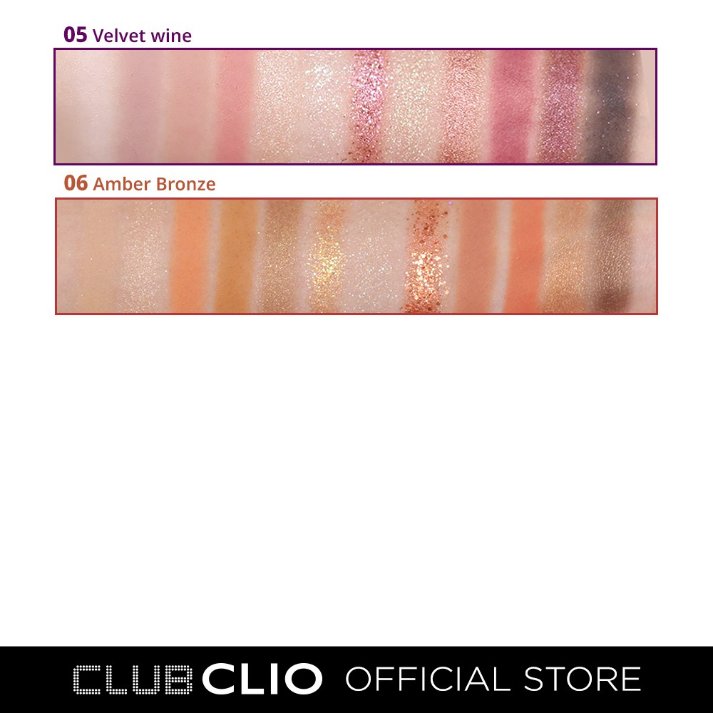 Bảng Phấn Mắt Clio A.Black Nhiều Tông Màu Độc Đáo 12g | BigBuy360 - bigbuy360.vn