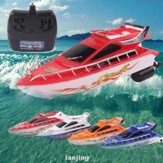 Random Color Aquatic Toys Battery Powered Electric Kids Racing Speed Remote Control RC Boats