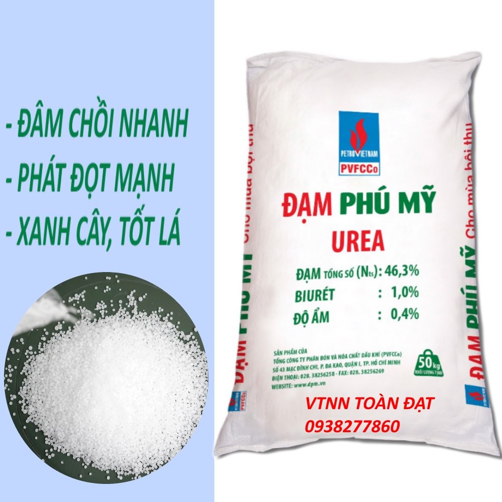 Phân Bón URE - Phân Đạm Phú Mỹ (1kg)