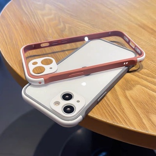 Ốp điện thoại siêu mỏng chống sốc kiểu quân đội cho iphone 13 12 11 pro max