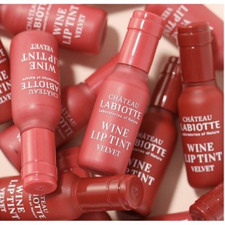 Son vevet wine liptint mini LABIOTTE - Son kèm lì khó trôi màu không chì.