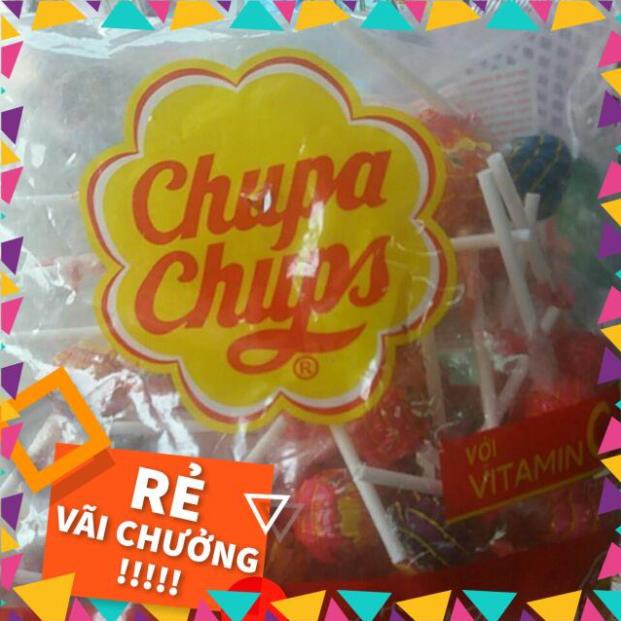 💖DATE MỚI💖 Kẹo mút Chupa Chups hương hỗn hợp 500g (50 que * 10g)