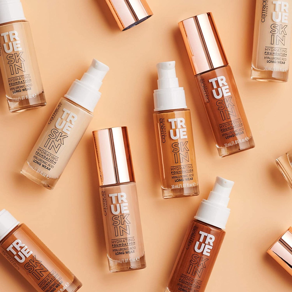 Kem Nền Catrice True Skin Hydrating Foundation Long Wear 30ml