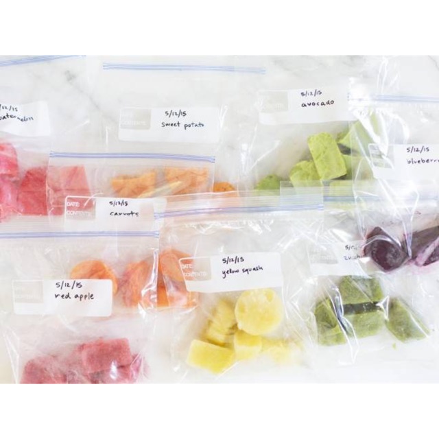 Combo 50 túi zip đựng thực phẩm ( 10x15cm)