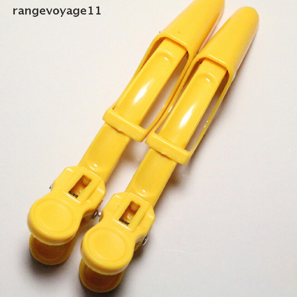 Set 5 Kẹp Tóc Bằng Nhựa Và Hợp Kim Nhôm Chuyên Dụng Cho Salon