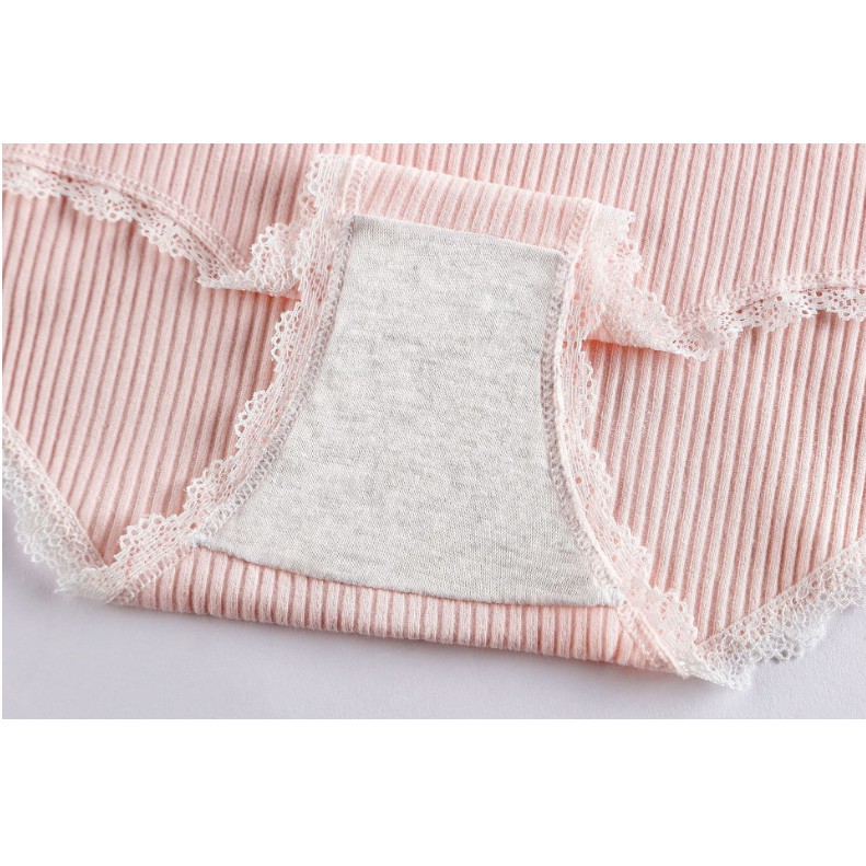 Quần lót nữ cotton đính nơ viền ren sexy - Quần chip nữ mẫu mới M05 siêu đẹp, siêu mát xuất Nhật | BigBuy360 - bigbuy360.vn