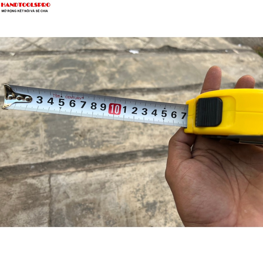 Thước cuộn in hai mặt  7.5m x25mm CENTURY PAM-CEN7M-2M PROFESSIONAL TOOL