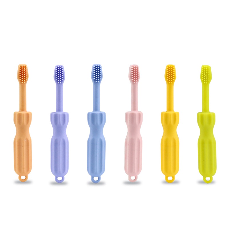 Bàn Chải Đánh Răng Bằng Silicone Cho Bé