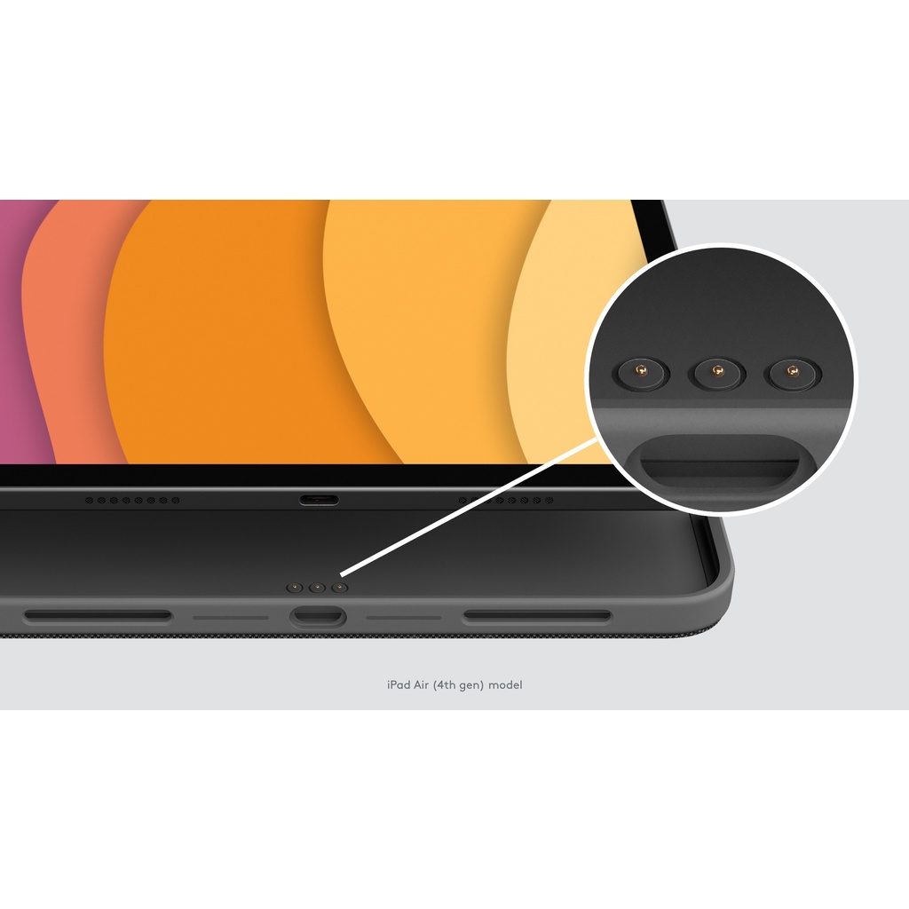 Bàn Phím Logitech Combo Touch for iPad Pro 12.9inch & 11inch