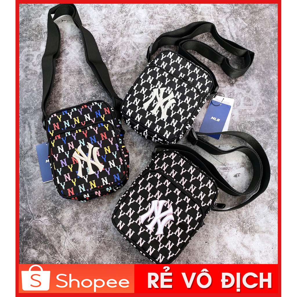 ⚡️ [ BÁN CHẠY ] Túi đeo chéo MINI NY MOMOGRAM CROSS BAG UPDATE NEW  | ẢNH THẬT | HÀNG XUẤT DƯ 100% | CAM KẾT CHẤT LƯỢNG