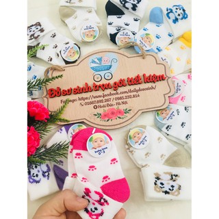 TẤT SƠ SINH CỔ CAO CHO BÉ 0-3M