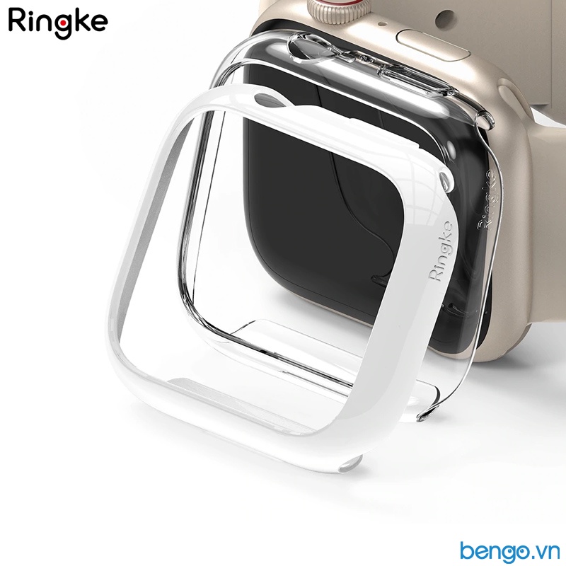 Bộ 2 Ốp Apple Watch 7 41mm/45mm RINGKE Slim