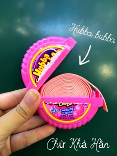 [ ĐỦ MÀU ] Kẹo Gum Cuộn Hubba Bubba Mỹ