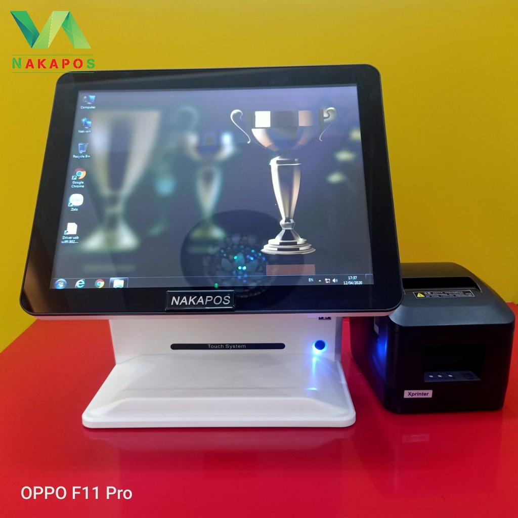 Com bo trọn bộ máy POS tính tiền cảm ứng