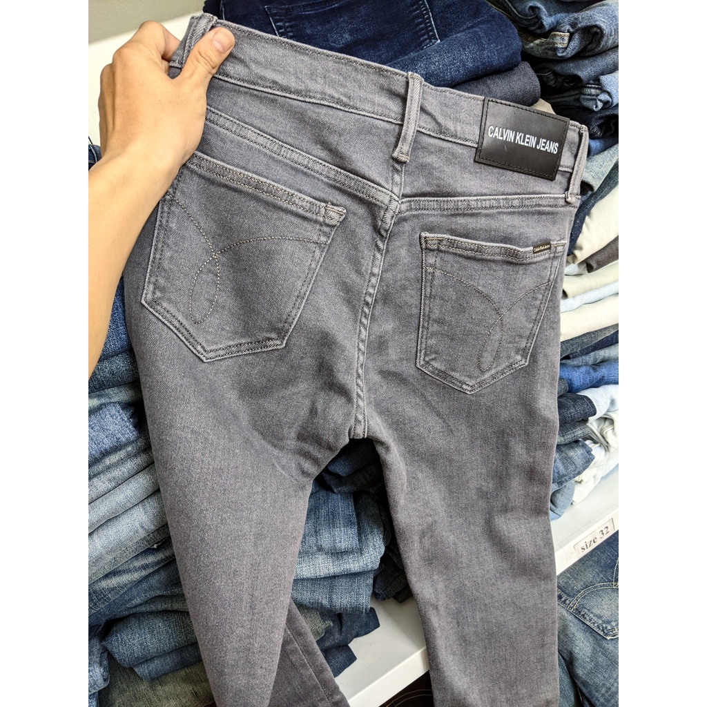 Quần jeans nam levis ống đứng, chất không giãn màu xanh bạc lên form cực đẹp
