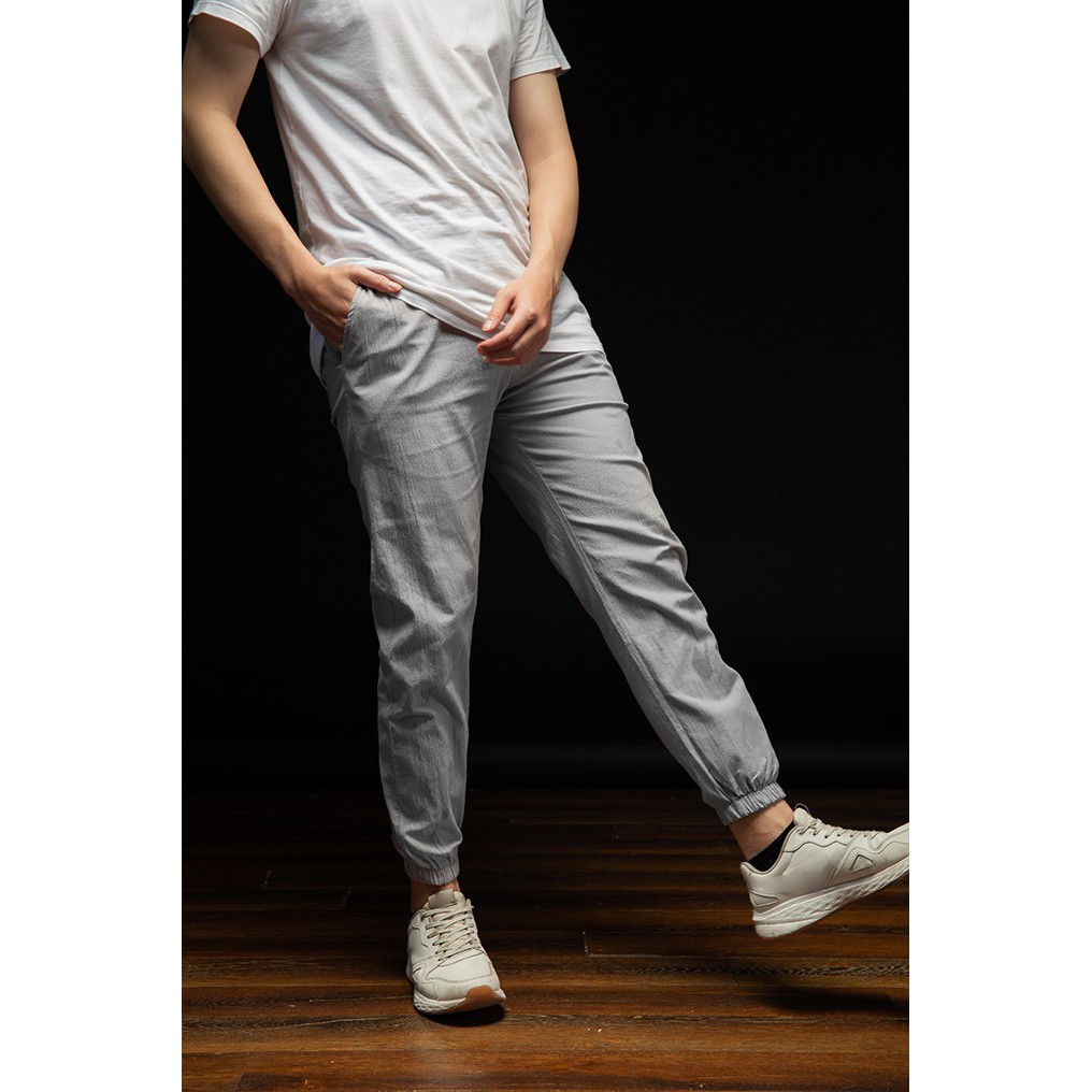 Quần Jogger Nam AROTI Form Slim Fit Chất Đũi Dày Đẹp Cao Cấp, Siêu Mát, Co Giãn Tốt Dáng Hàn Thể Thao Đủ Size QD44-sp3