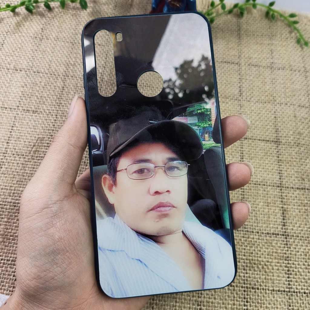 Ốp lưng Kính xiaomi in hình theo yêu cầu dành cho Redmi 6, xiaomi mi 6x/a2, Redmi note 7, Redmi note 8, Redmi note 8 pro