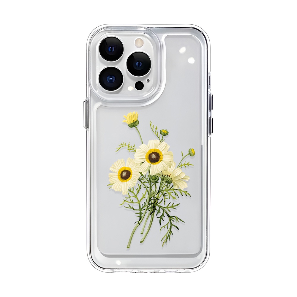 Ốp Điện Thoại Trong Suốt Hình Hoa Hướng Dương Cho iphone 14 Plus 11 13promax 12 7Plus X XS Max
