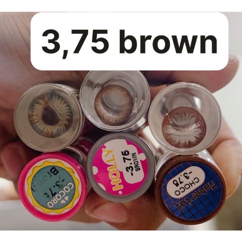1 chiếc lens độ 3,75 - 1 chiếc kính áp tròng cận 3.75