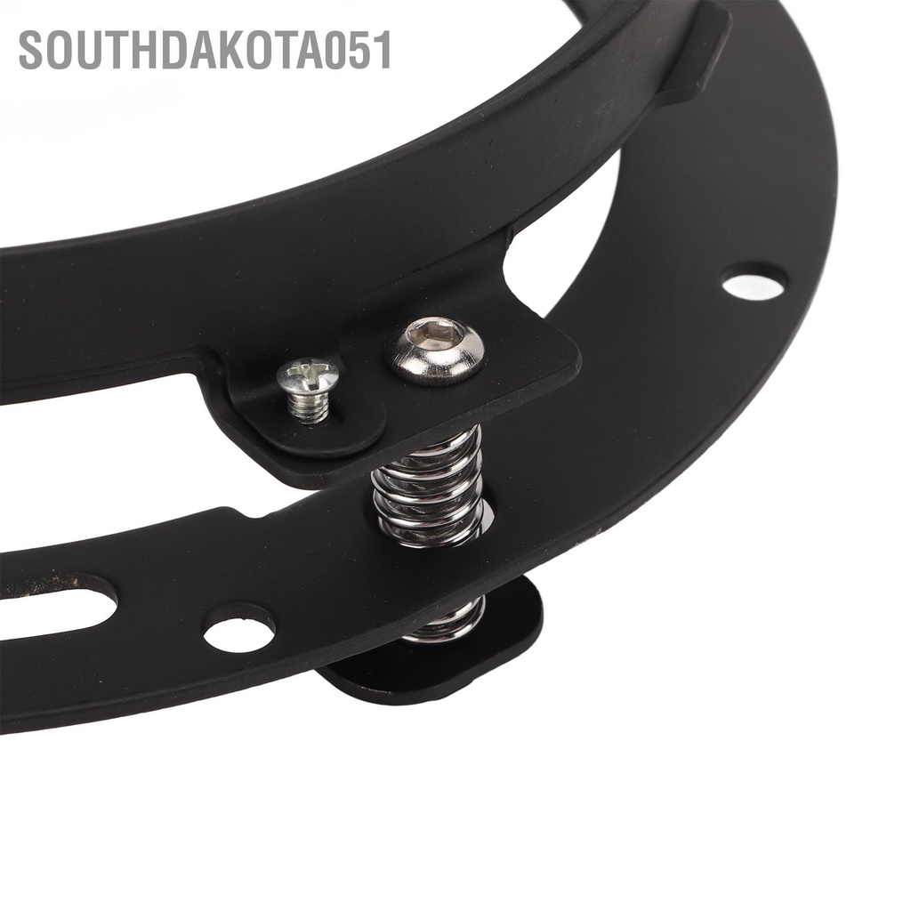 [Hàng HOT] Khung Tròn đèn pha xe máy 7 inch - Giá Đỡ Đèn Pha Led gắn đầu xe máy【Southdakota051】