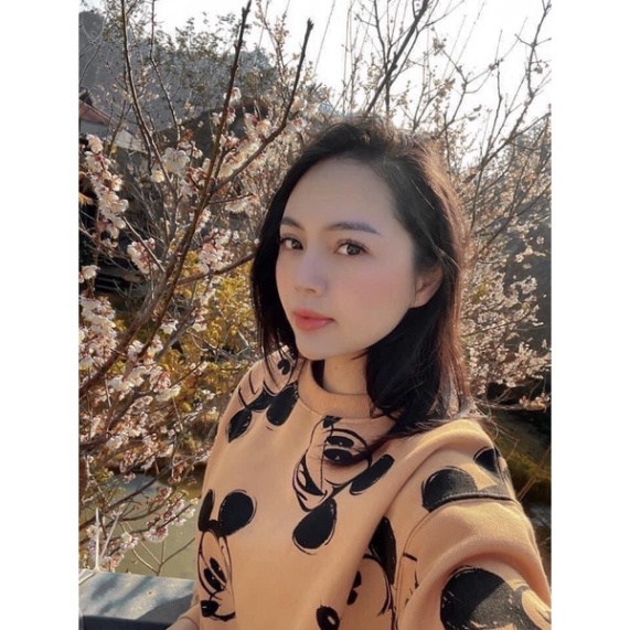 Áo Nỉ In Hình Hoạ Tiết Mic.ky