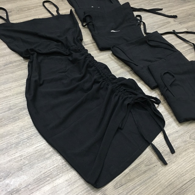 Váy Body 2D Ngang Rút Dây Bên Sang Chảnh 🌸 VD05 | BigBuy360 - bigbuy360.vn