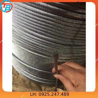 Cáp chống xoắn phi 5 - 6, cáp cẩu, 10m, 20m, 30m, 50m cáp cẩu chống xoắn