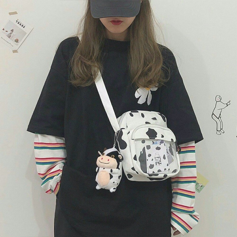 [Mã SKAMA06 giảm 8% tối đa 50K đơn 250K] [ Rẻ Vô Địch ] Túi Đeo Chéo Loang Bò Sữa MiNi | BigBuy360 - bigbuy360.vn