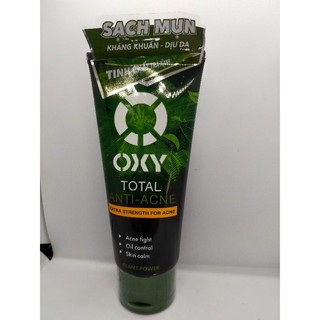 OXY TOTAL ANTI_ ACNE KEM RỬA MẶT