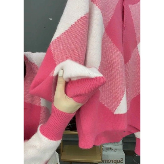 ÁO KHOÁC LEN CARDIGAN MÀU HỒNG TIỂU THƯ SANG CHẢNH HÀNG CAO CẤP LOẠI 1