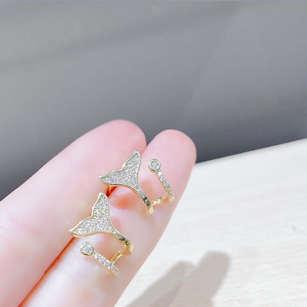 Bông Tai Hình Đuôi Cá Phong Cách Hàn Quốc Thời Trang Cho Nữ