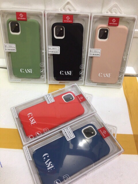 Ốp màu chống bẩn KT Design cho iPhone11-6.1/iPhone11 Pro-5.8/iPhone11 ProMax-6.5