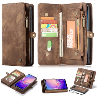 Classic style phone case with card holder for Samsung Galaxy S10 / Plus / S10 Lite